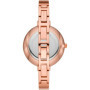 Michael Kors Montre Quartz Femme 36.00mm avec Cadran Rose analogique et Bracelet en Bracelet en Acier Or Rose MK4435