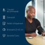 OMRON X2 Smart+ Tensiomètre bras, moniteur de tension artérielle validé cliniquement, Bluetooth, avec detection des pulsation ca