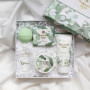 accentra Coffret cadeau 5 pièces BOTANIC SPA pour femmes - coffret de bain avec bougie parfumée, savon, crème pour les mains, be