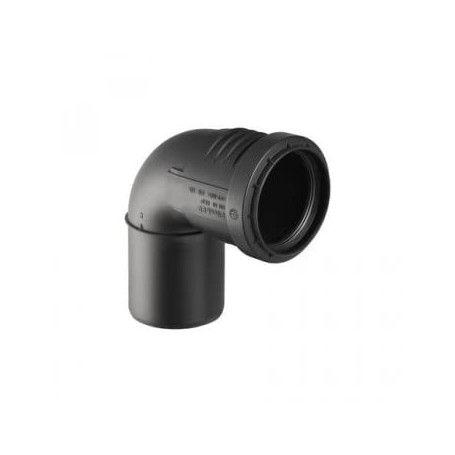 Geberit 390524141 Silent-PP Coude avec manchon 87,5° DN 110