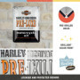 Nostalgic-Art Plaque rétro, 15 x 20 cm, Harley-Davidson – Pre-Luxe – Idée de cadeau pour motards, en métal, design vintage