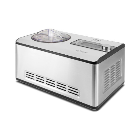 CASO Ice Creamer - sorbetière & yaourtière 2 en 1 avec technique à compresseur, pas de pré-réfrigération nécessaire, produit jus