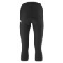 Gonso Lecce, Pantalon de cyclisme 3/4 pour femme, Collant de cyclisme avec rembourrage de siège Relax Gel Confort, Grande élasti