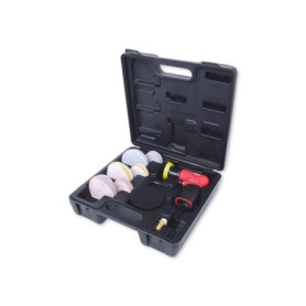 KS Tools - 515.5110 - Mini-ponceuse 2,5 mm - Ponceuse excentrique pneumatique - Polisseuse voiture et accessoires - Livré en cof