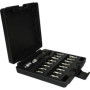 KS TOOLS 515.1000 Coffret de tournevis à frapper avec embouts, 18 pièces Noir