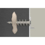 fischer - Cheville Nylon FID II Plus - Fixation dans Panneaux d'isolant PSE et PU/Blister de 2 pièces