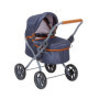 Knorrtoys 63330 Mini Lili Poussette pour poupée Bleu foncé 56 x 35 x 56 cm
