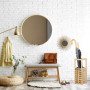 Relaxdays 10020655 Porte-parapluies en bois support en bois de noyer carré HxlxP: 50 x 18 x 18 cm, nature