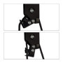 relaxdays Ascenseur à vélo, Jusqu’à 20 kg, pour Plafond avec câble, Garage et Cave, Porte Bicyclette de Plafond, Noir