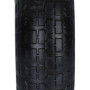 Relaxdays Roue de brouette, 4.00-6, Caoutchouc, Jante en Plastique, increvable, Charge maximale : 100 kg, Noire