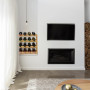 Relaxdays Casier à vin pour 16 Bouteilles, HxLxP : 42,5 x 45 x 23,5 cm, 4 étages, Range-Bouteilles, Bambou, Nature