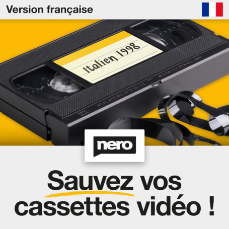 NERO Récupérer une cassette vidéo - très simple, sans connaissances préalables | S-VHS | Hi8 | Super 8 | DVD vers PC | Programme
