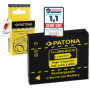 PATONA DMW-BCK7E Batterie 680mAh Compatible avec Panasonic Lumix DMC FH2 4 5 6 7 8 24 25 27 FP5 7 FS16 18 22 27 28 35 37 40 41 4