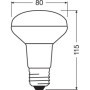 OSRAM réflecteur LED | Culot: E27 | Blanc chaud | 2700 K | 5,90 W | équivalent à 60 W | LED SUPERSTAR R80