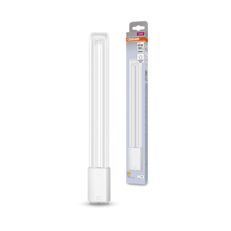 OSRAM Dulux LED, 2G11-base, optique dépolie ,Blanc froid (4000K), 1500 Lumen, Remplacement de la traditionnelle 24W-Ampoules 1-P