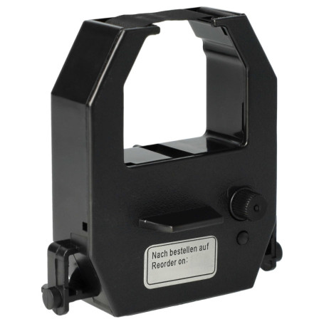 vhbw ruban encreur, ruban nylon pour Amano BX6000, CP3000, EX3000N, EX4000, EX5000N, NS5100 remplace CE-315150, CE-315152