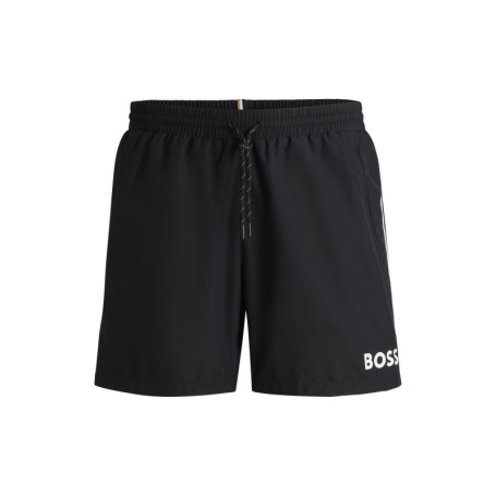 BOSS Hommes Starfish Short de Bain en Tissu à séchage Rapide avec détails Contrastants