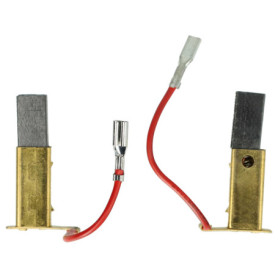 vhbw 2x balais de charbon 15,3 x 7,9 x 4,9 mm compatible avec Stihl HE 550, HE 615, HE 500, HE 515, HSE 42, HE 810, HE 815, HE 7