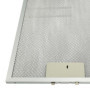 vhbw 2x Filtre anti-graisse compatible avec Gorenje DK600E, FCC/2002, DKGO925E, DU640E hotte de cuisine - 32 x 25,9 x 0,85 cm, m