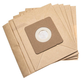 vhbw 5x Sacs remplacement pour Rowenta ZR003901 pour aspirateur - papier, 16,7cm x 17,6cm, couleur sable