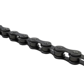 Chaîne de vélo à une vitesse - Taya 410-1/2" x 1/8" - 114 maillons - Chaîne de vélo pour Single Speed/Fixie/BMX - Robuste et sil