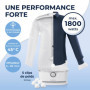 CLEANmaxx Repassage automatique de chemises PRO | Remplace le fer à repasser, la planche à repasser, le défroisseur vapeur et le