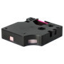 vhbw 1x Ruban remplacement pour Dymo 1933238-1, D1 pour imprimante d'étiquettes 3m x 12mm Noir sur Rose bonbon