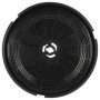 vhbw 2x Filtres à charbon actif compatible avec Smeg KTR110XE, KT90PE CREME, KT90PE, KT90P, KT90GRE, KT90BLE, KT90BL, KV26B, KTR