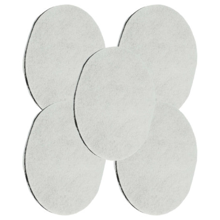 vhbw 5x Filtre à graisses compatible avec SEB Tefal Moulinex SmartClean FR4009717D, FR4009707D, FR4009307D 1250 friteuse - 140 m