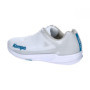 Kempa Mixte Wing 2.0 Chaussures de Handball, Blanc/Bleu, 50 EU