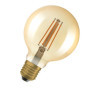 OSRAM Vintage 1906 Globe, Filament Gold, Dimmable, 6.5W, E27, pack singlement