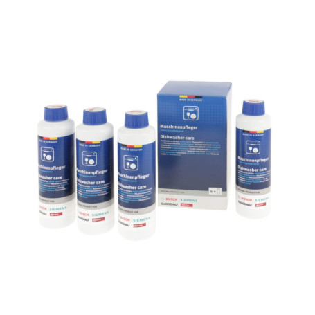 Nettoyant Lave-vaisselle Bosch SIEMENS NEFF GAGGENAU FLACONS 4 X 250 ml