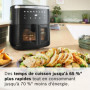 Bosch Air Fryer Série 6, MAF671B0, Friteuse sans huile, capacité de 7,2 L, 7 programmes prédéfinis, vitre de cuisson éclairée, c