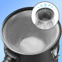 Monzana® Aspirateur de Cendres 20L 1200W soufflage Aspiration préfiltre HEPA aspirateur poussière Multifonction poêle a granulés