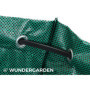 WUNDERGARDEN 2 x 272 l déchets de jardin, feuilles, coupe verte, déchets végétaux, compost - Format rond, autonome et pliable - 