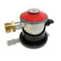 IGT Adaptateur Jumbo à clip 35 mm x KLF (détendeur allemand) pour bouteilles de gaz en Espagne, au Portugal, en Norvège, etc.