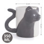 MIAMIO - 2 x 350 ml Ensemble Tasse de chat/Mug/Tasses/Mugs en céramique