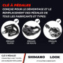 Optio Cycle Clé à Pédale 15 mm – Clé pedalier Vélo | Clé Pédale Vélo Robuste pour Montage et Demonte Pedale