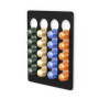 NewGround Designs Support mural pour 20 capsules Nespresso - Distributeur de capsules - Support mural sans perçage