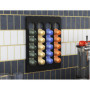 NewGround Designs Support mural pour 20 capsules Nespresso - Distributeur de capsules - Support mural sans perçage