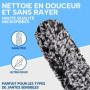 Ivality® Brosse à Jantes en Microfibres Extra Fine - Nettoyage en Douceur Jusqu'au Fond de la Jante - Brosse à Jantes en Microfi