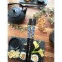 Service à sushi - Service de vaisselle à sushi noir 2 personnes - Service à sushi - Kit à sushi - Vaisselle asiatique 10 pièces 