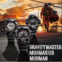 Casio Montre G-Shock GW-9500MEC-1ER Mudman Master of G, Noir