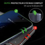 Deppa |2 pièces| Verre Trempé Anti Espion Iphone 16 Pro (6.3') [Couverture Complète] Avec Kit d’Installation Facile - Film de Vi