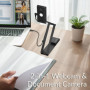 Innex DC500 4K USB Visualiseur Classe, Webcam & Scanner Document, 3-en-1, 13Mpx, 4K/30fps, 1080P/60fps, Micro IA, Mode AF Double