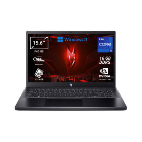 Acer Nitro V 15 ANV15-51-99H6 Notebook Gaming, processeur Intel Core i9-13900H, RAM 16 Go DDR5, 1024 Go SSD, écran 15,6" FHD IPS