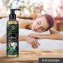 Huile de massage Midnight Jasmine 200ml - 100% Pur & Naturel - Bon Sommeil - Relax - Beauté - Bien-Être - Peau - Bouteille en Ve