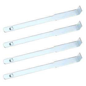 4pcs Outils de Suppression Stéréo Remplacement Compatible avec Pioneer Head Radio Clé d'outil de Suppression d'autoradio Accesso