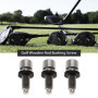 OTOTEC Lot de 3 Boulons à Vis pour Tournevis de Golf Compatible avec Taylormade M3 M4 M5 M6 SIM SIM 2 Compatible avec Stealth 2 