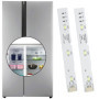 OTOTEC Lot de 2pcs Bandes Lumineuses LED pour Réfrigérateur 0064001827 Pièce de Rechange pour Porte d'entrée Compatible avec Hai